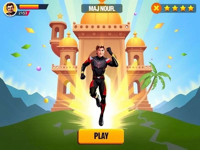 Taj Marvel Run Gameplay Screenshot