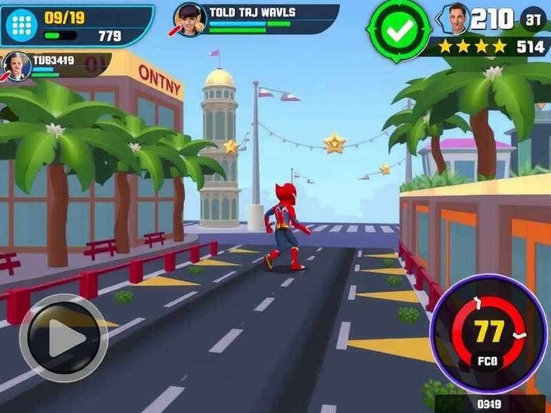 Taj Marvel Run Character Customization